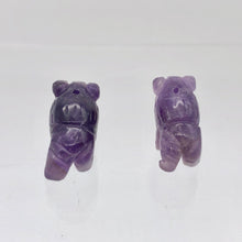 Load image into Gallery viewer, Prosperity 2 Amethyst Hand Carved Bison / Buffalo Beads | 21x14x8mm | Purple - PremiumBead Alternate Image 10
