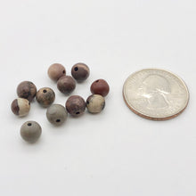 Load image into Gallery viewer, 10 Red Flower Apache Jasper 7mm Round Beads 009193 - PremiumBead Alternate Image 3