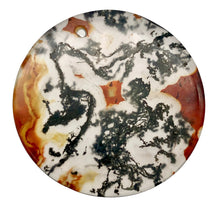 Load image into Gallery viewer, Limbcast Agate Bead - Tree of Life | 28x2mm | Clear/Green | Round | 1 Bds