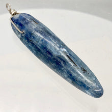 Load image into Gallery viewer, 102cts! Organic! 64x14x12mm Blue Kyanite Pendant Wire Wrap Pendant | 2 15/16" |