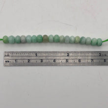 Load image into Gallery viewer, Carved Natural Burmese Jade 6x4mm Roundel Bead Strand - PremiumBead Alternate Image 8
