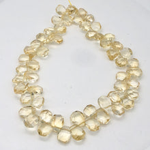 Load image into Gallery viewer, Citrine Faceted Briolette Bead Strand | 12x11 to 16x11x7mm | Golden | 86g |