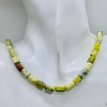 Load image into Gallery viewer, Wow Yellow/Green Turquoise Knuckle Bead Strand 104583
