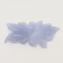 Load image into Gallery viewer, 50cts Hand Carved Blue Chalcedony Flower Bead 009850Q - PremiumBead Alternate Image 4