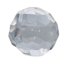 Load image into Gallery viewer, Faceted Quartz Carved Sphere | 23x25mm | Clear | 1 Figurine |