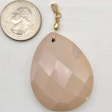 Load image into Gallery viewer, Mookaite 14K Gold Filled Faceted Teardrop Pendant | 2 1/2" Long | Desert Sand |