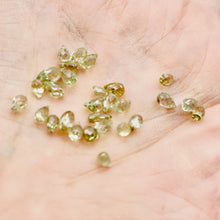 Load image into Gallery viewer, 1 Natural Sage Green Natural Zircon Briolette Bead 6943