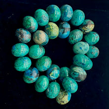 Load image into Gallery viewer, Premium! Chrysocolla 17x14mm Roundel Bead Strand 109651