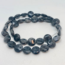 Load image into Gallery viewer, Grey Labradorite 12mm Coin Bead Strand 109558 - PremiumBead Primary Image 1