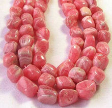 Load image into Gallery viewer, 2 Magnificent Pink Rhodochrosite Nuggets Beads - PremiumBead Primary Image 1