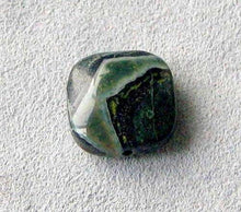 Load image into Gallery viewer, 6 Green Sediment Stone Focal Coin Beads 8272 - PremiumBead Alternate Image 4