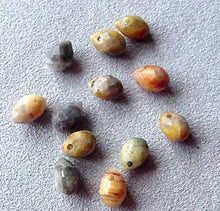 Load image into Gallery viewer, 12 Crazy Lace Agate Briolette Beads 004606 - PremiumBead Primary Image 1