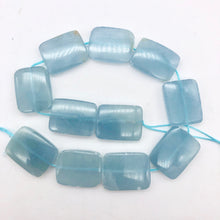 Load image into Gallery viewer, 1 Unique Aquamarine Rectangle Pendant Bead | 20x15x5mm | Blue | 1 Bead | 008058 - PremiumBead Alternate Image 7