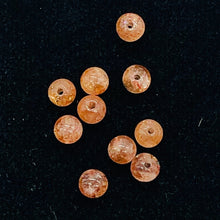 Load image into Gallery viewer, Sunstone Bead Parcel Round | 4 mm | Orange | 10 Bead |