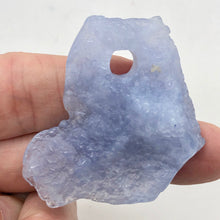 Load image into Gallery viewer, 158cts Blue Chalcedony Natural & Untreated Designer Pendant Bead - PremiumBead Alternate Image 8