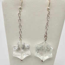 Load image into Gallery viewer, Faceted Quartz Star-Shaped Beads & Sterling Silver Earrings 319245 - PremiumBead Primary Image 1