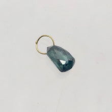 Load image into Gallery viewer, 0.8cts Blue Diamond Briolette 18K Gold Pendant - PremiumBead Primary Image 1