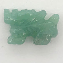 Load image into Gallery viewer, Wild 2 Aventurine Hand Carved Winged Dragon Beads | 21x14x9mm | Green