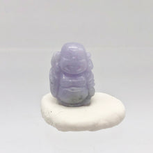 Load image into Gallery viewer, 22cts Hand Carved Buddha Lavender Jade Pendant Bead | 21x14x9.5mm | Lavender - PremiumBead Alternate Image 3