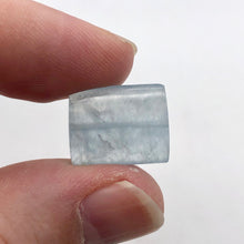 Load image into Gallery viewer, Aquamarine Bevelled Rectangle Pendant Bead | 19x15x6mm | Blue | 1 Bead | 00805p - PremiumBead Alternate Image 4