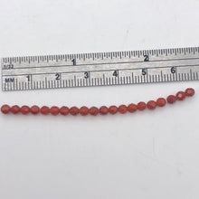 Load image into Gallery viewer, Luscious! Faceted 3mm Natural Carnelian Agate Bead Strand - PremiumBead Alternate Image 8