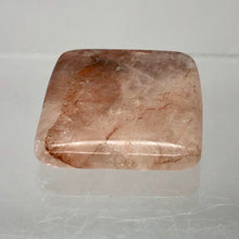 Load image into Gallery viewer, Orange Quartz Rectangular Pendant Bead | 40x30x6mm |