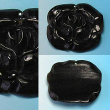 Load image into Gallery viewer, Flora Carved Horn Rose Flower Pendant Bead 10078 - PremiumBead Primary Image 1