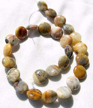 Load image into Gallery viewer, Intricate Crazy Lace Agate Coin Bead Strand 108969 - PremiumBead Alternate Image 2