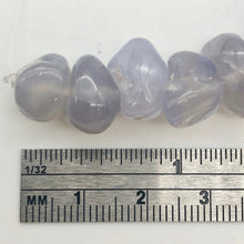Load image into Gallery viewer, Oregon Holley Blue Chalcedony Agate Nugget Bead Strand - PremiumBead Alternate Image 2