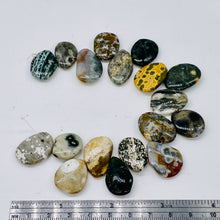 Load image into Gallery viewer, Ocean Jasper Briolette Bead Strand 109469