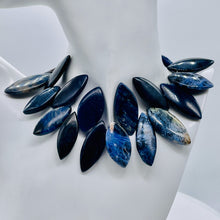 Load image into Gallery viewer, Designer Natural Sodalite Art Cut Bead Strand 109464D