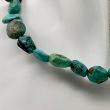 Load image into Gallery viewer, 160cts 16" Natural USA Turquoise Pebble Beads Strand 106696H - PremiumBead Alternate Image 2
