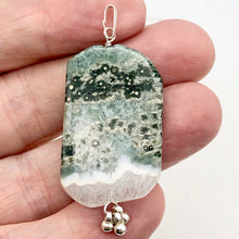 Load image into Gallery viewer, Ocean Jasper Sterling Silver Pendant | 2 1/4 Inch Long |