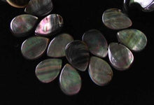 Load image into Gallery viewer, 7 Tahitian Mother of Pearl Shell Flat Briolette Beads 9911 - PremiumBead Primary Image 1
