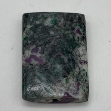 Load image into Gallery viewer, Rare Sparkling Ruby Fuschite 35x25mm Rectangle Pendant Bead Strand 108054