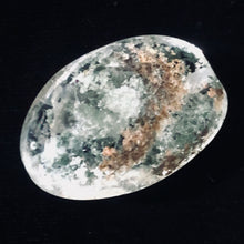 Load image into Gallery viewer, Lodalite Quartz Oval Pendant Figurine Bead | Clear Included|1 Bead| 32x22x13 mm|