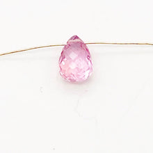 Load image into Gallery viewer, AAA Natural Brilliant Pink Sapphire .72cts Briolette Bead | 6x4mm |.72ct | Pink|