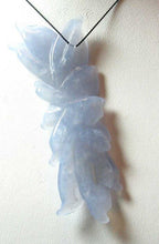 Load image into Gallery viewer, 106cts Exquistely Hand Carved Blue Chalcedony Flower Bead 009850H - PremiumBead Alternate Image 3