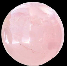 Load image into Gallery viewer, Grand Huge Natural Rose Quartz Crystal 2 5/8 inch Sphere 7697