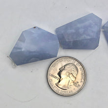 Load image into Gallery viewer, 565cts Druzy Blue Chalcedony Faceted Bead 16" Strand - PremiumBead Alternate Image 10