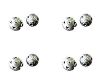 Load image into Gallery viewer, 2 Hand Made Sterling Silver Celtic Life Spiral Triskillion Beads 001718