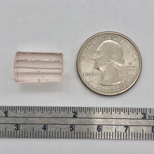 Load image into Gallery viewer, 19cts Morganite Pink Beryl Hexagon Cylinder Bead | 17x10mm | 1 Bead | 3863E - PremiumBead Alternate Image 6