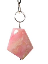 Load image into Gallery viewer, Designer! Pink Peruvian Opal & Sterling Silver Pendant 509862C