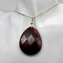 Load image into Gallery viewer, Deep Red Natural Mookaite Centerpiece 14K Gold Filled Wire Wrap Pendant