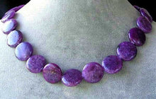 Load image into Gallery viewer, 1 Vivid Purple Lepidolite 16x5mm Disc Coin Bead 006686 - PremiumBead Alternate Image 3