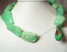 Load image into Gallery viewer, 895cts Designer Natural Chrysoprase Nugget Bead Strand 108491AC - PremiumBead Alternate Image 2