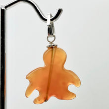 Load image into Gallery viewer, Cartoon Natural Red Carnelian Dangly Octopus Sterling Silver Pendant| 1 1/4 " |