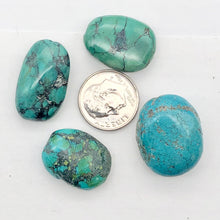 Load image into Gallery viewer, Turquoise Nugget Beads | 22x18x12yo 20x15x8mm | Blue | 4 Beads