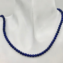 Load image into Gallery viewer, Stunning Natural AAA Lapis 4mm Round Bead Half-Strand - PremiumBead Alternate Image 5