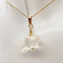 Load image into Gallery viewer, Swimmin'! Quartz Koi Fish 14kgf Pendant 509265QZG - PremiumBead Alternate Image 10
